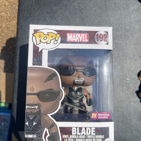 Funko Pop Vinyl Figure Marvel Blade 192 as seen online for $40! - Picture 2 of 3